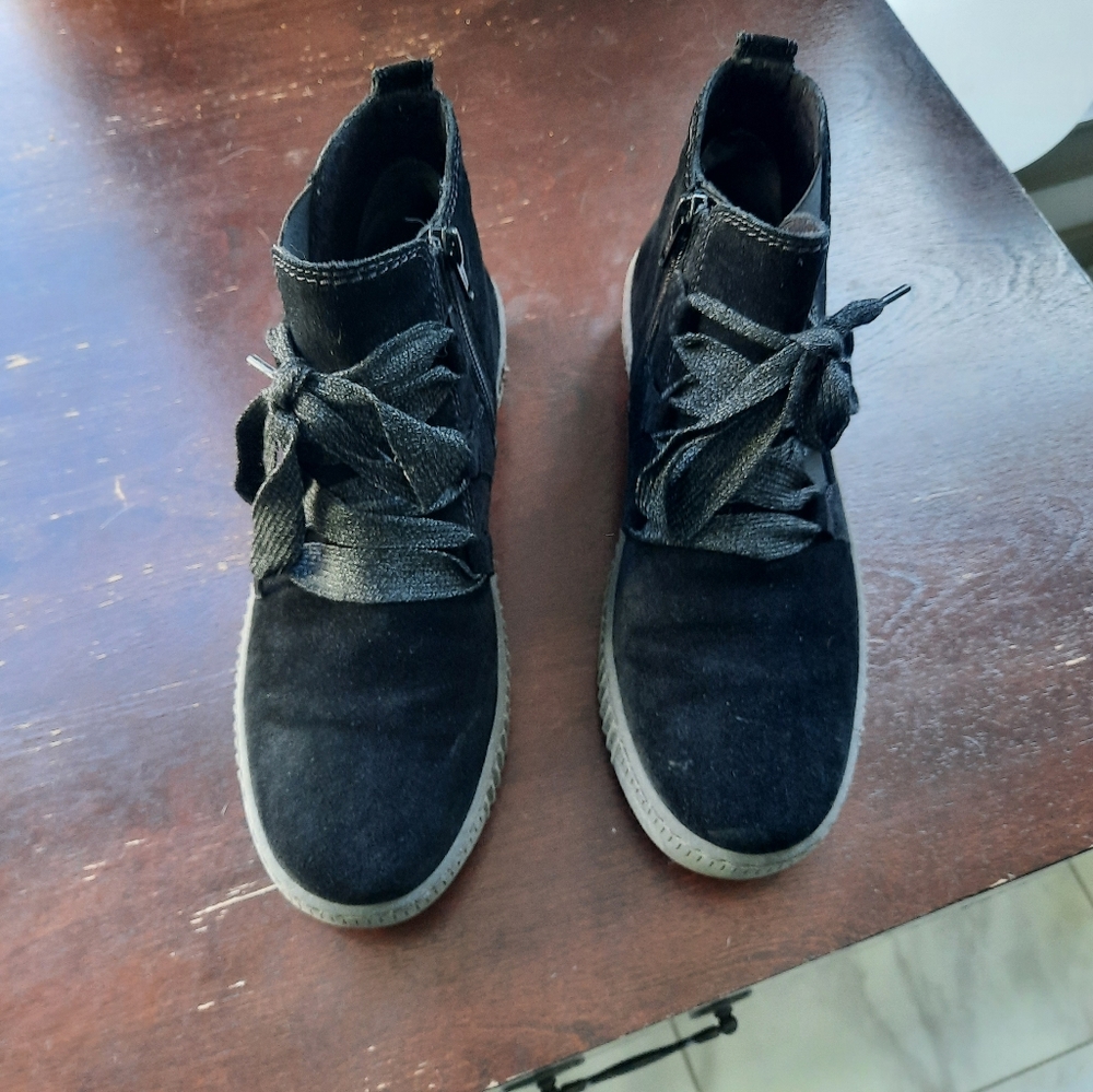 Gabor Black Suede Runners